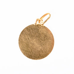 Médaille "Etoile d'amour" en or jaune et rubis - Castafiore