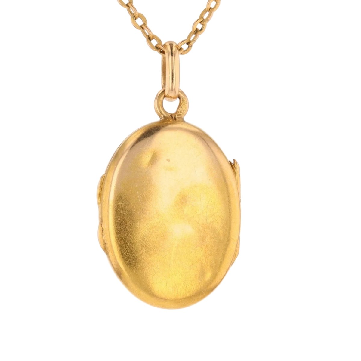 Médaillon en or jaune et perle - Castafiore