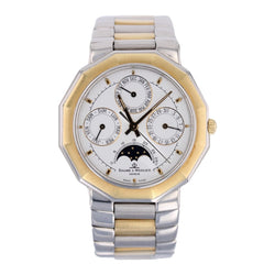 Montre BAUME ET MERCIER Riviera calendrier en acier et or - Castafiore