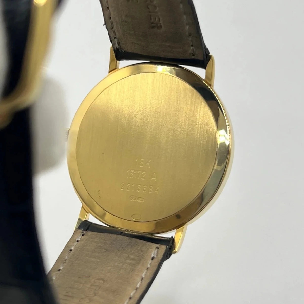 Montre BAUME & MERCIER "Classima" en or jaune, acier et cuir - Castafiore