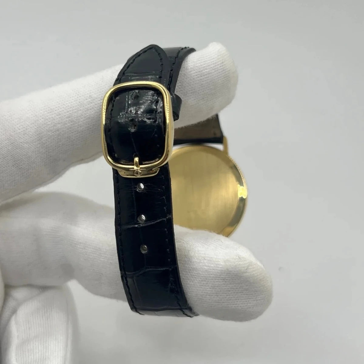 Montre BAUME & MERCIER "Classima" en or jaune, acier et cuir - Castafiore