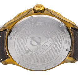 Montre BAUME & MERCIER "Clifton Club" en bronze et cuir - Castafiore