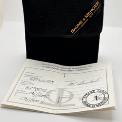 Montre BAUME & MERCIER "Hampton" en acier inoxydable - Castafiore