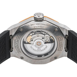 Montre BAUME & MERCIER "Riviera" en acier, titane et caoutchouc - Castafiore