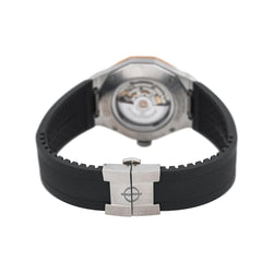 Montre BAUME & MERCIER "Riviera" en acier, titane et caoutchouc - Castafiore
