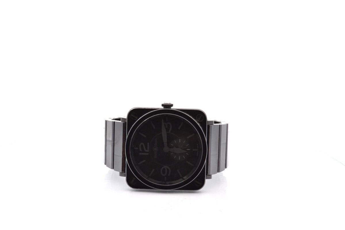 Montre BELL & ROSS Br s black en céramique - Castafiore