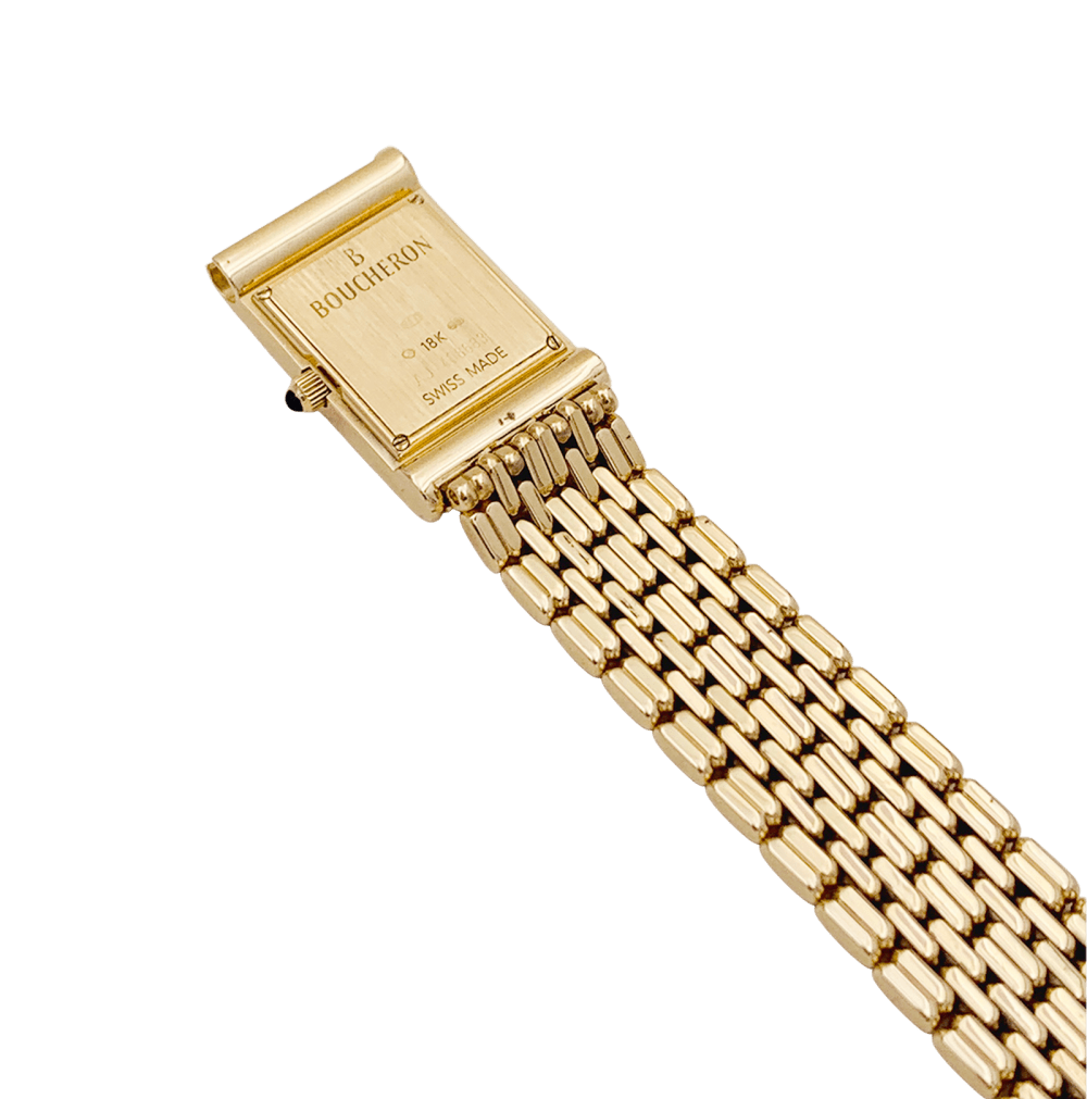 Montre BOUCHERON "Reflet" en or jaune - Castafiore