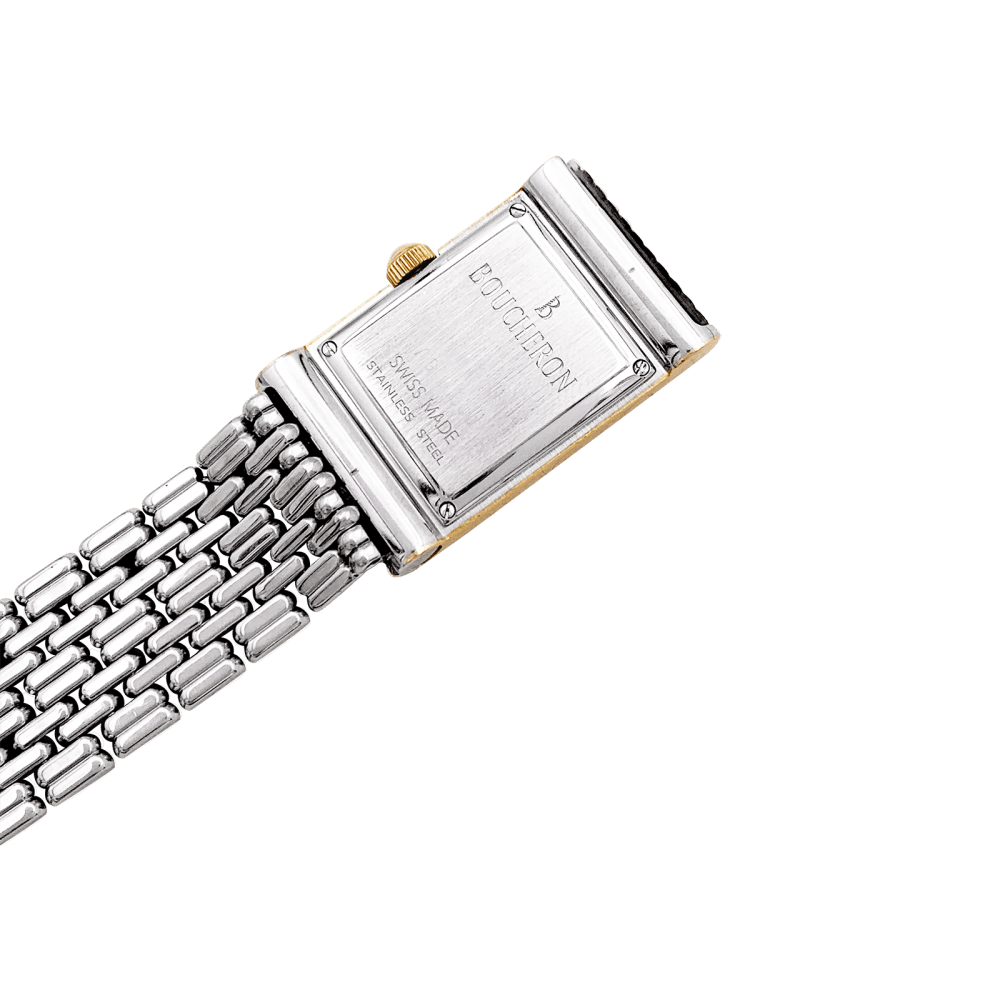 Montre BOUCHERON "Reflet" en or jaune et acier - Castafiore