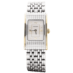 Montre BOUCHERON "Reflet" PM en acier et or jaune - Castafiore