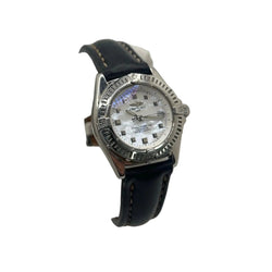 Montre BREITLING "Callistino" en acier et cuir - Castafiore