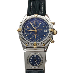 Montre BREITLING "Chronomat "en or jaune et acier - Castafiore