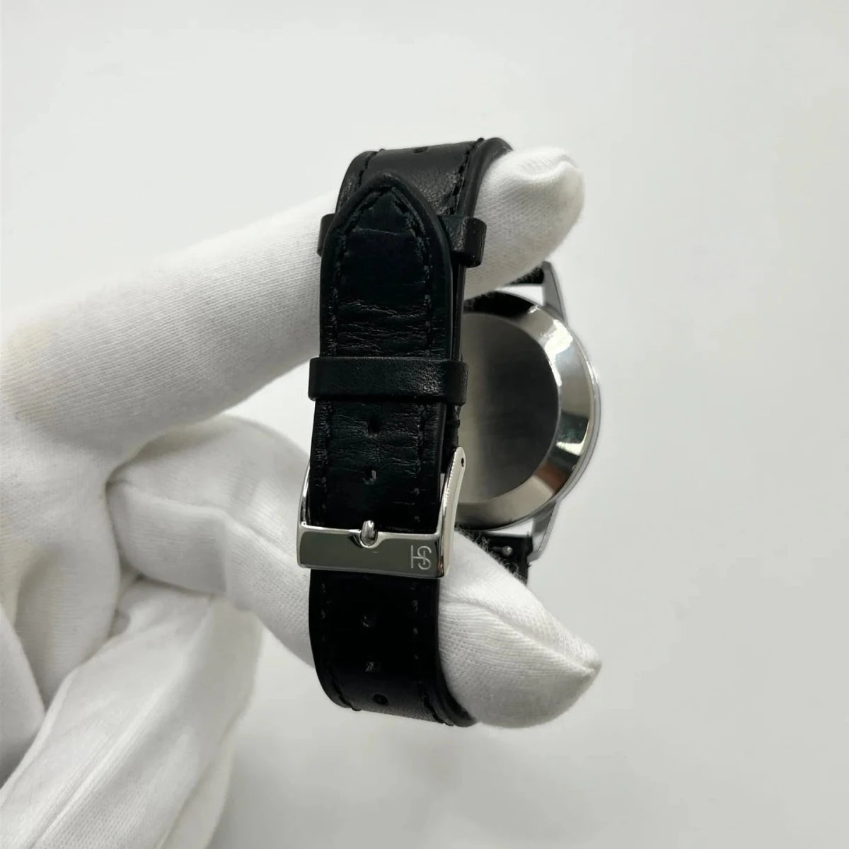 Montre BREITLING "Premier Chronograph" en acier inoxydable et cuir - Castafiore