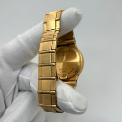 Montre BULGARI "Diagono" en or jaune - Castafiore
