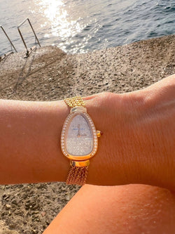 Montre Bvlgari collection Serpenti en or rose - Castafiore
