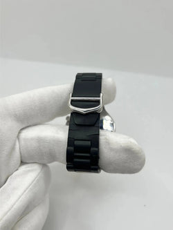 Montre CARTIER "21 Chronoscaph" en acier inoxydable et caoutchouc - Castafiore