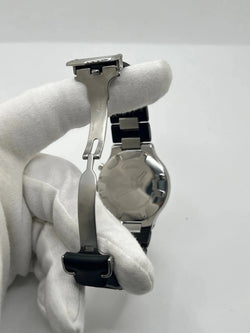 Montre CARTIER "21 Chronoscaph" en acier inoxydable et caoutchouc - Castafiore