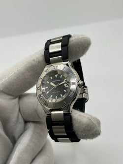 Montre CARTIER "21 Must de Cartier" en acier et caoutchouc - Castafiore