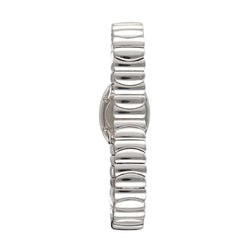 Montre Cartier Baignoire Mini de Dame en or gris 18k et diamants à quartz vers 2000. Ref : 2369. - Castafiore