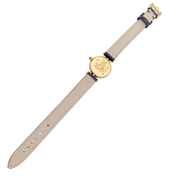 Montre CARTIER "Colisée Must" en argent, cuir et acier - Castafiore