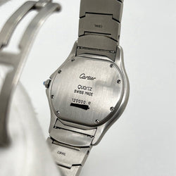 Montre CARTIER "Cougar" GM en acier - Castafiore