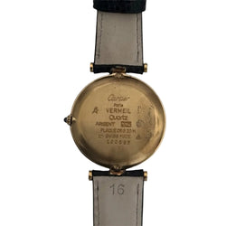 Montre CARTIER "Must de Cartier" en vermeil et cuir - Castafiore