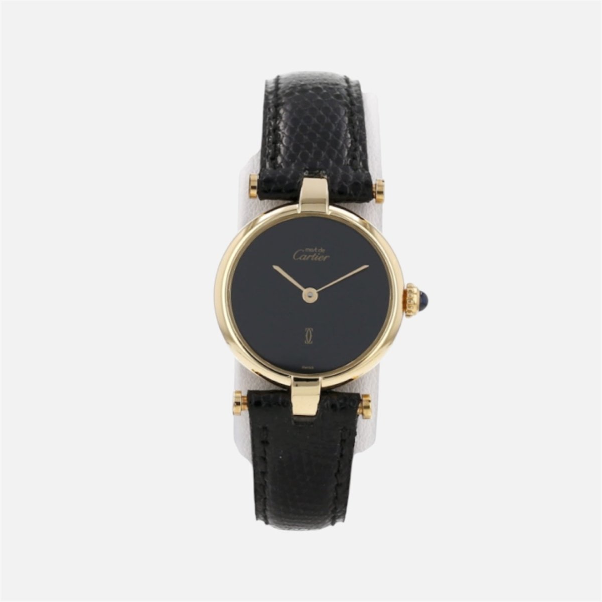 Montre CARTIER "Must de Cartier" en vermeil et cuir - Castafiore