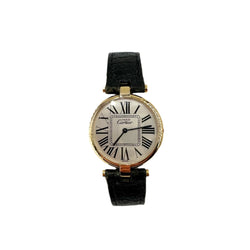 Montre CARTIER, "Must" en argent et vermeil - Castafiore