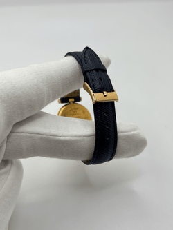 Montre CARTIER "Must Vendôme" PM en vermeil et cuir - Castafiore