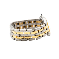 Montre CARTIER "Panthère" en or jaune, acier et quartz - Castafiore