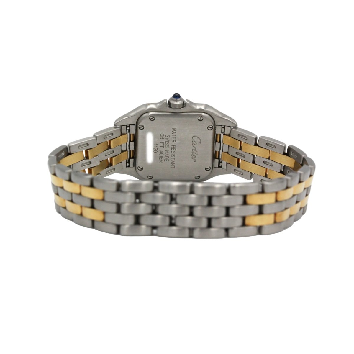 Montre CARTIER Panthère en or jaune, acier et quartz