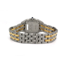Montre CARTIER "Panthère" en or jaune, acier et quartz - Castafiore