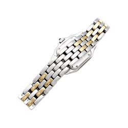 Montre CARTIER "Panthère" en or jaune et acier - Castafiore