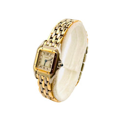 Montre CARTIER "Panthère" en or jaune et acier - Castafiore