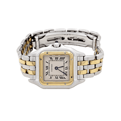 Montre CARTIER "Panthère" en or jaune et acier - Castafiore