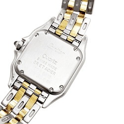 Montre CARTIER "Panthère" en or jaune et acier - Castafiore
