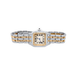 Montre CARTIER "Panthère" en or jaune et acier - Castafiore