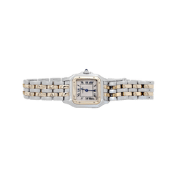 Montre CARTIER "Panthère" en or jaune et acier - Castafiore