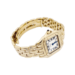 Montre Cartier "Panthère" or jaune. - Castafiore