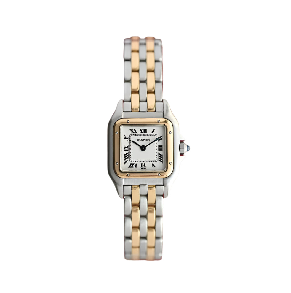 Montre Cartier Panthère PM 2 rangs - Castafiore