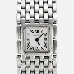 Montre CARTIER "Panthère ruban" en acier - Castafiore