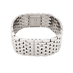 Montre CARTIER "Panthère Ruban" en acier et nacre - Castafiore