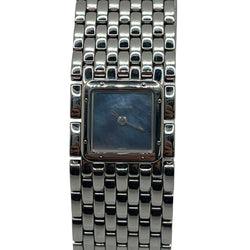 Montre CARTIER "Panthère Ruban" en acier, nacre et quartz - Castafiore