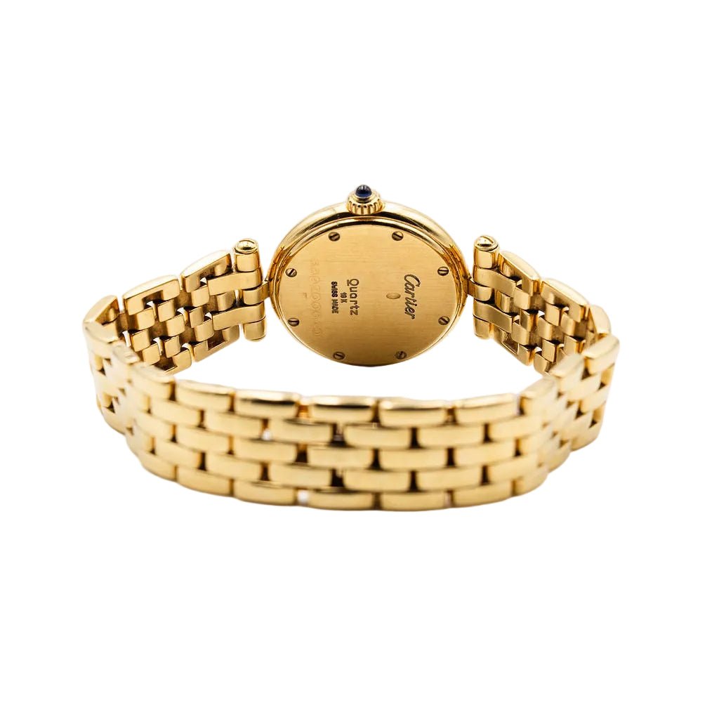 Montre CARTIER "Panthère Vendôme" en or jaune et quartz - Castafiore