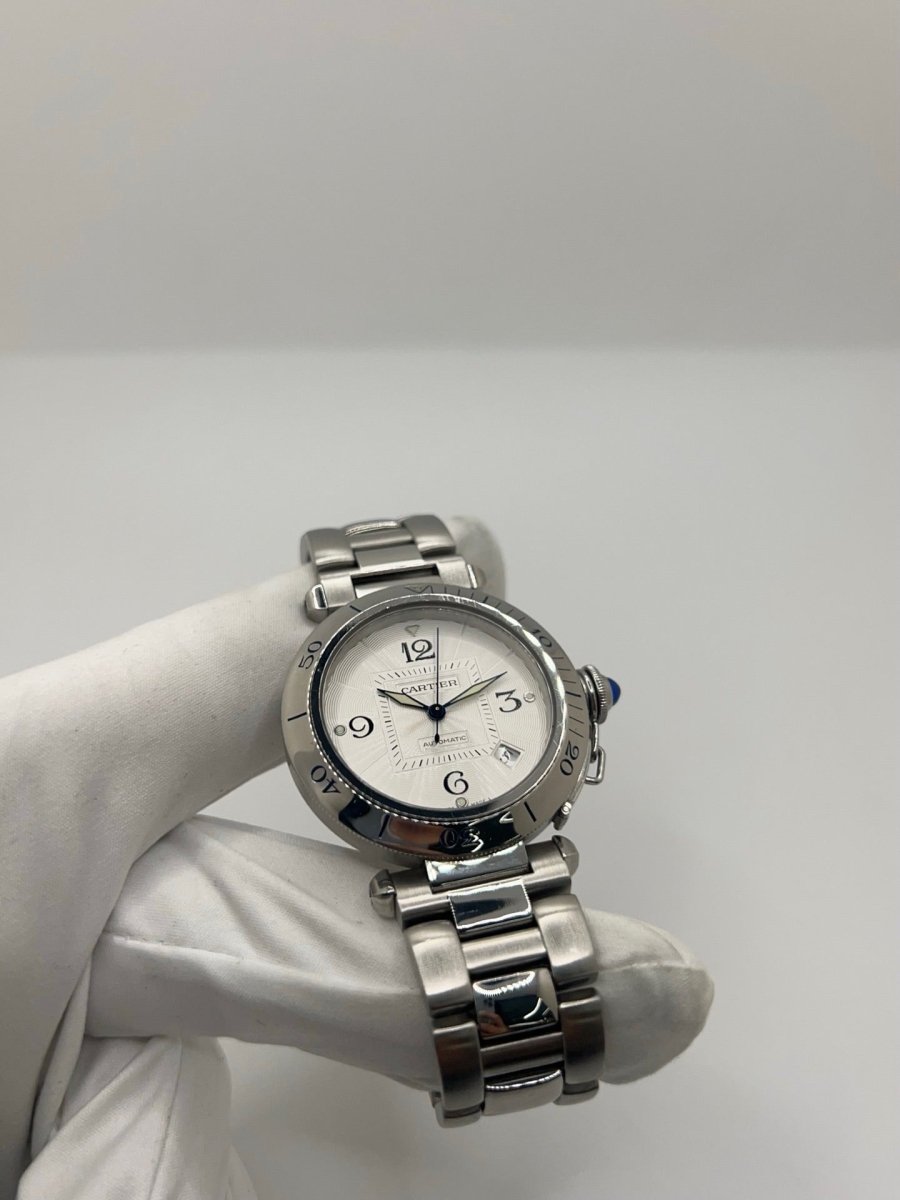 Montre CARTIER "Pascha" en acier - Castafiore
