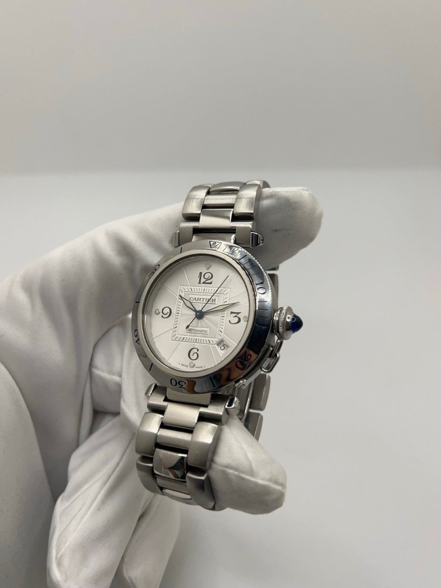 Montre CARTIER "Pascha" en acier - Castafiore