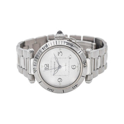 Montre CARTIER "Pasha" en acier - Castafiore