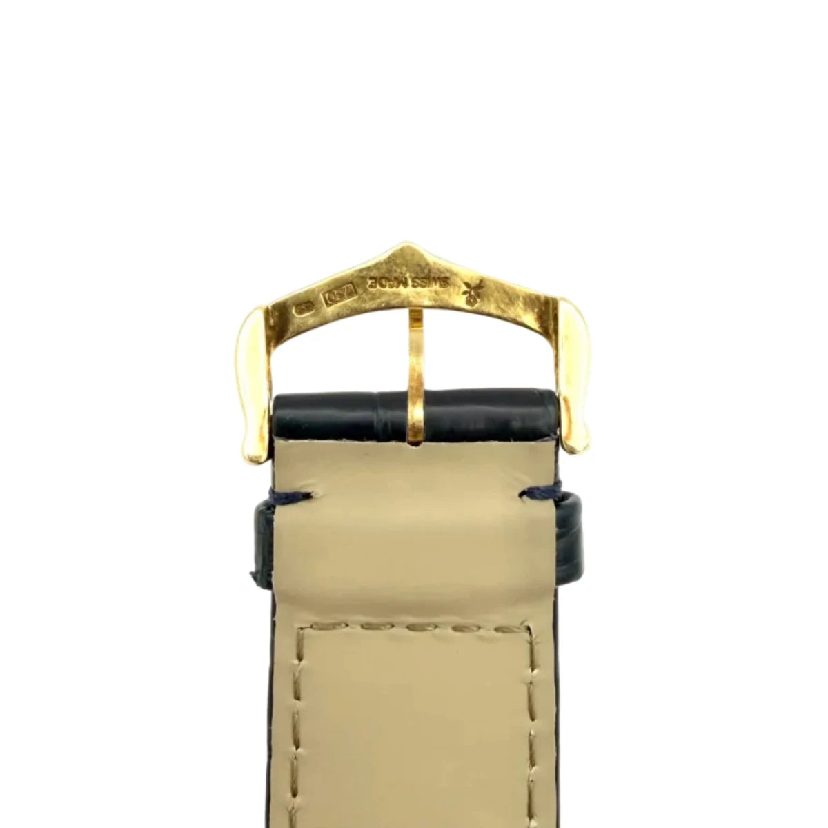 Montre CARTIER "Pasha" en or jaune et cuir - Castafiore