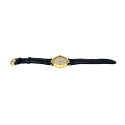 Montre CARTIER "Pasha" en or jaune et cuir - Castafiore