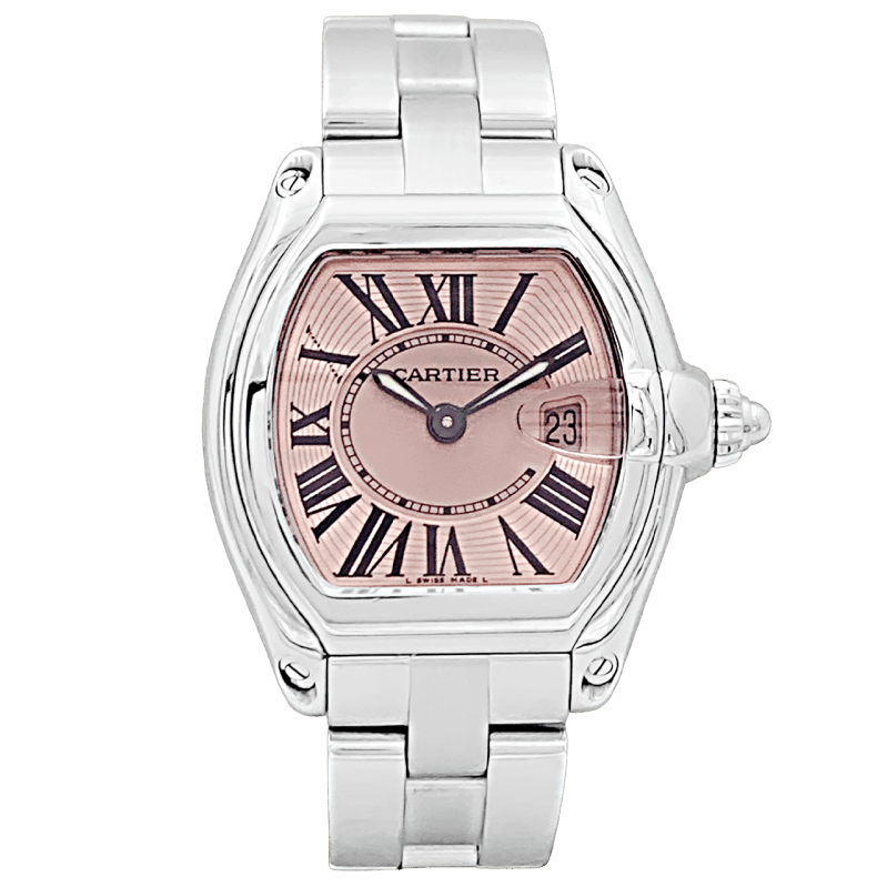 Montre CARTIER "Roadster" en acier - Castafiore