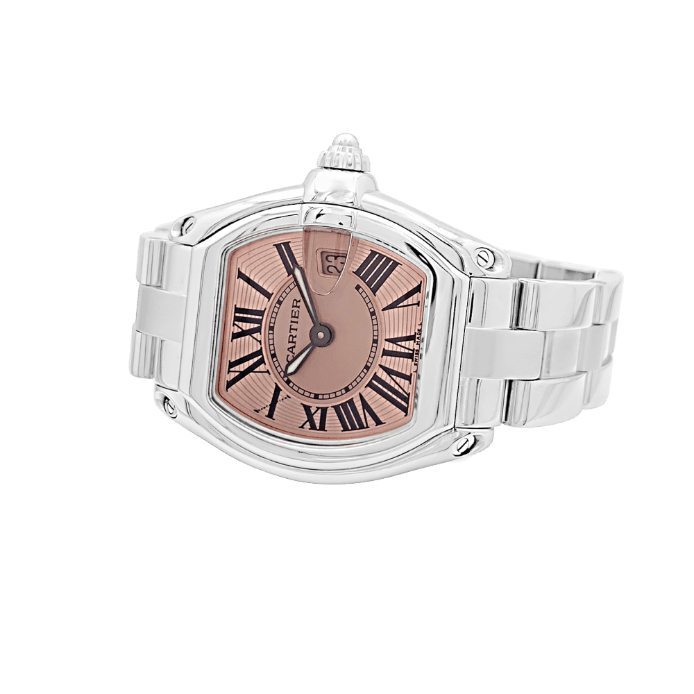 Montre CARTIER "Roadster" en acier - Castafiore